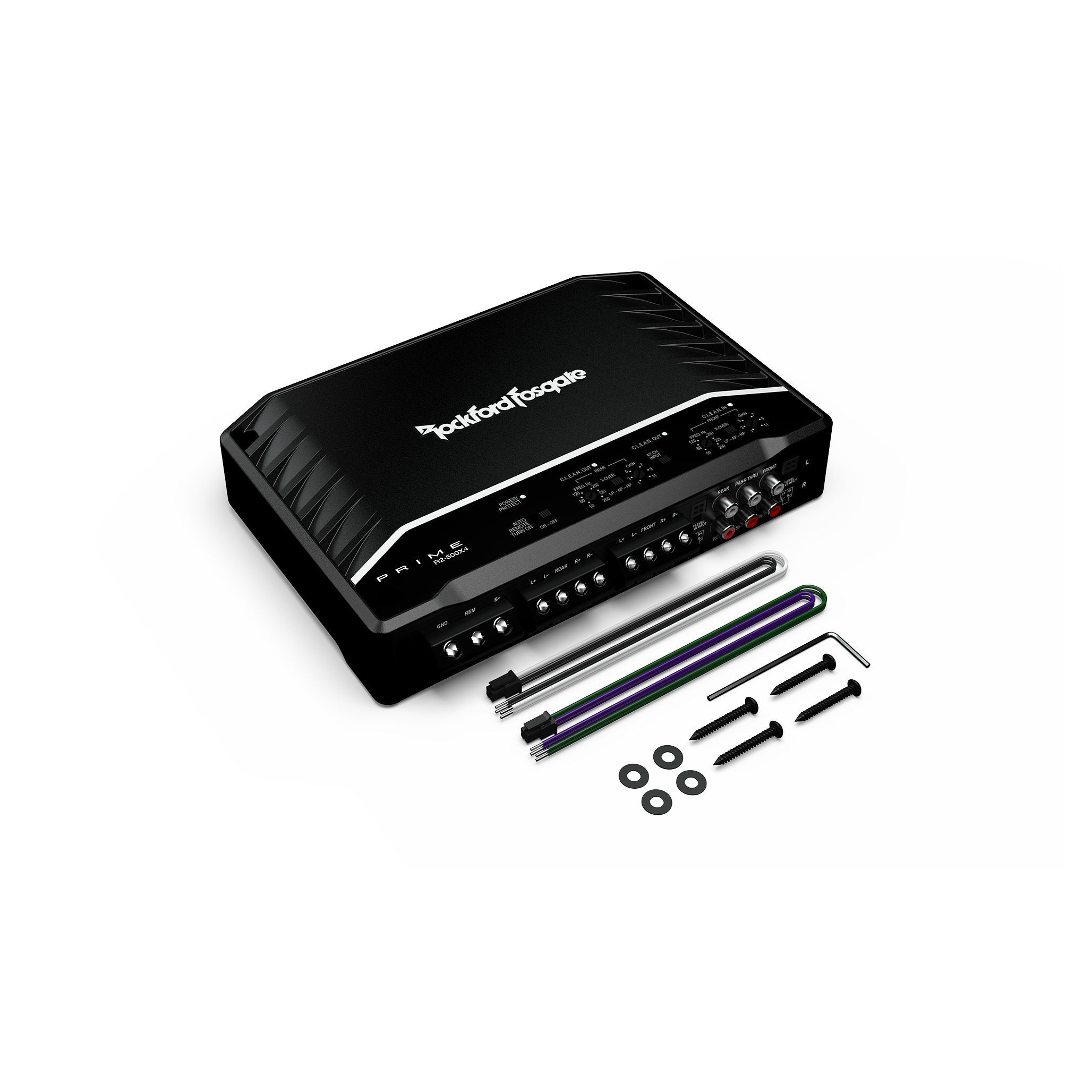 R2-500X4 - Rockford Fosgate - Prime 500 watt 4-Channel Amplifier - Image 4