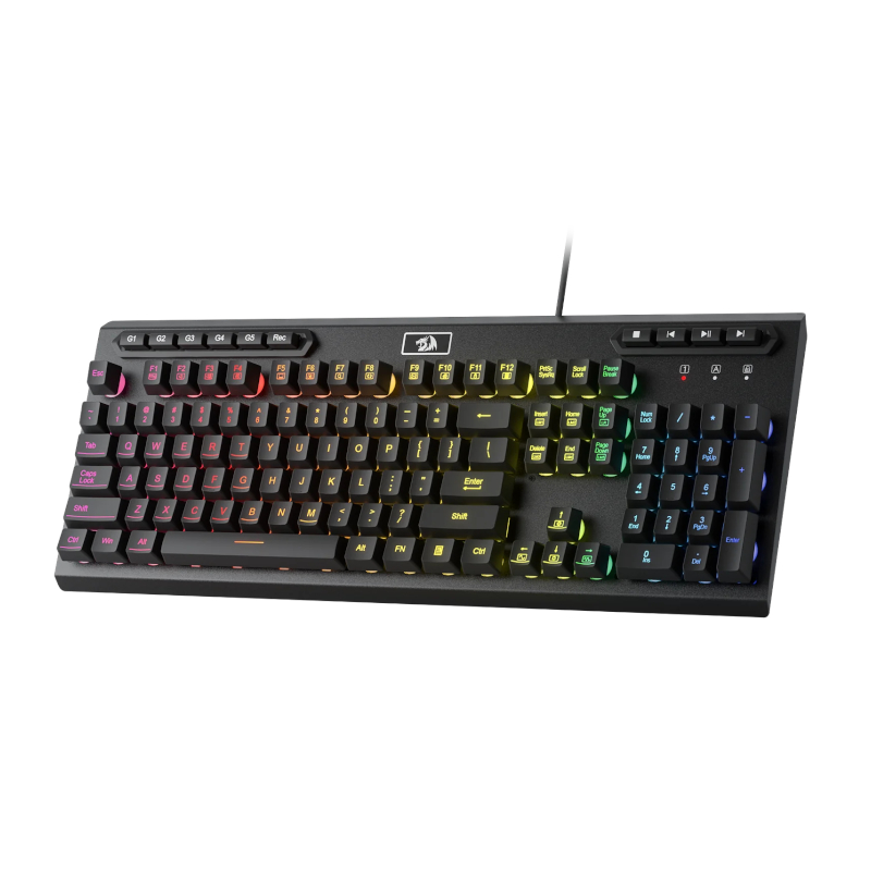 REDRAGON ADITYA Membrane Keyboard – Black - Image 2