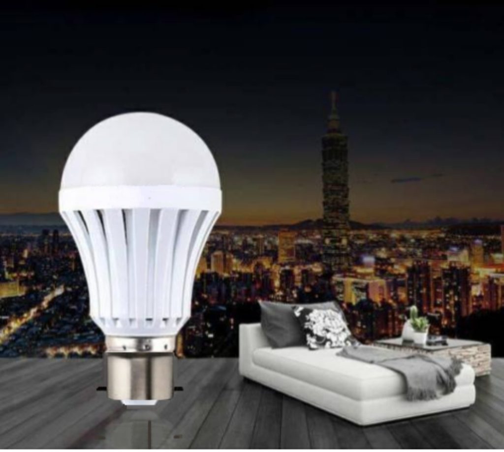 Intelligent LED Emergency Light Bulb - Audio Trinity Tech