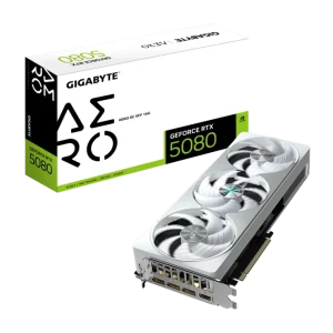 GIGABYTE GeForce RTX 5080 AERO OC SFF 16G Graphics Card – 16GB GDDR7