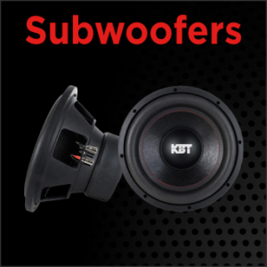 KBT subwoofers