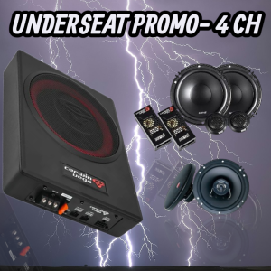 Audio Trinity & Tech Exclusive Cerwin Vega Audio Upgrade Combo – XED62, XED650C & VPAS84.1 Active Subwoofer
