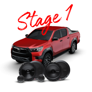 TOYOTA HILUX – Stage 1 – SOUND UPGRADE AUDIO KIT