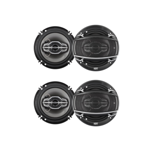 Audio Trinity & Tech Online Exclusive – 2 Pairs KBT-1687S 6.5″ Coaxial Speakers – 400W Speaker Bundle (4 Speakers)