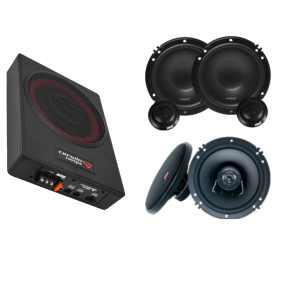 Audio Trinity & Tech Online Exclusive Cerwin Vega Combo – XED62, XED650C & VPAS84.1 Active Subwoofer